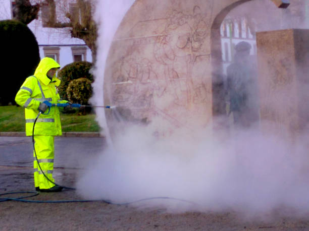 Pressure Washing Brick in Forrest, IL